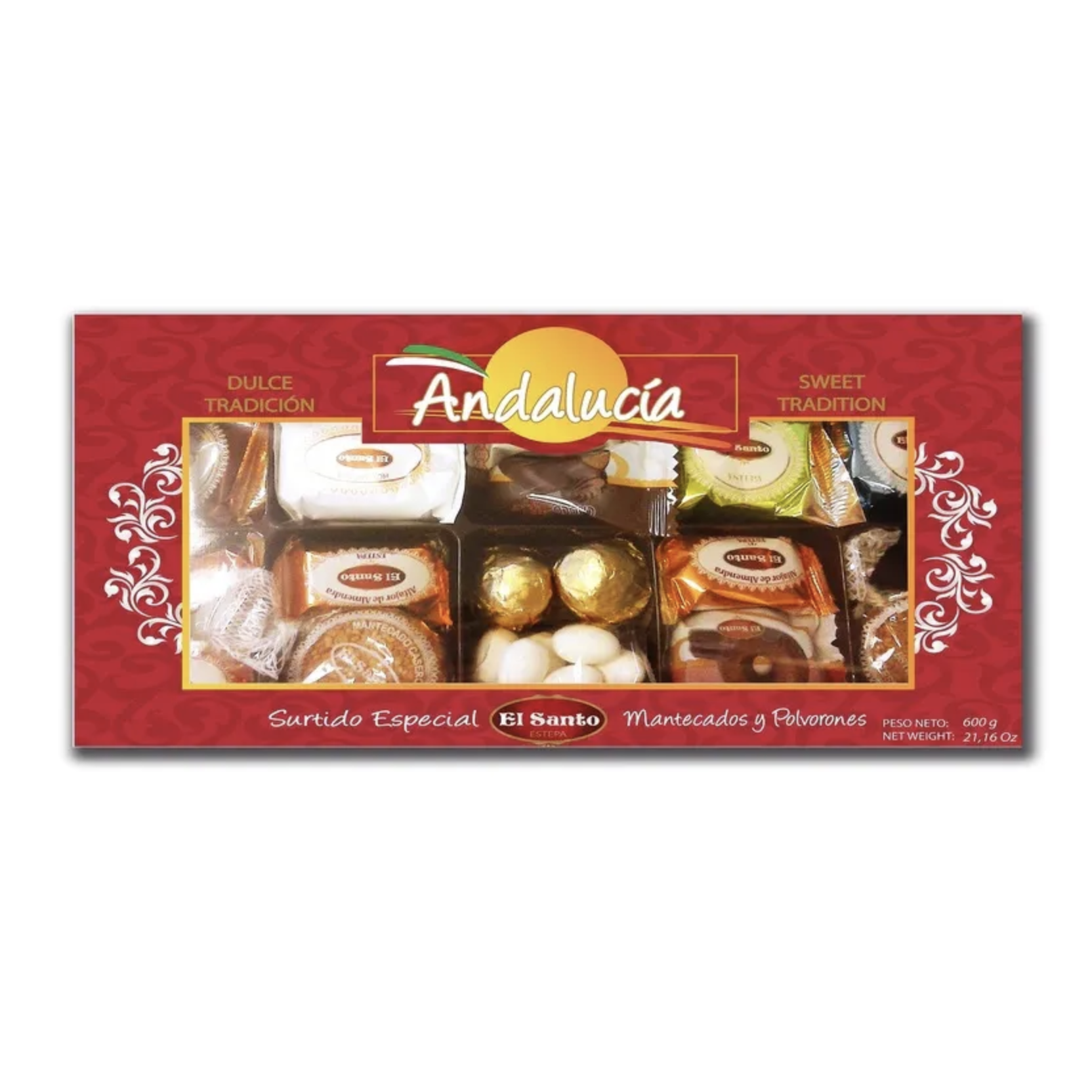 Mantecados y Polvorones 600g Andalucia