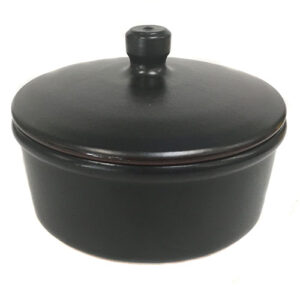 Lergryde med låg 14 cm