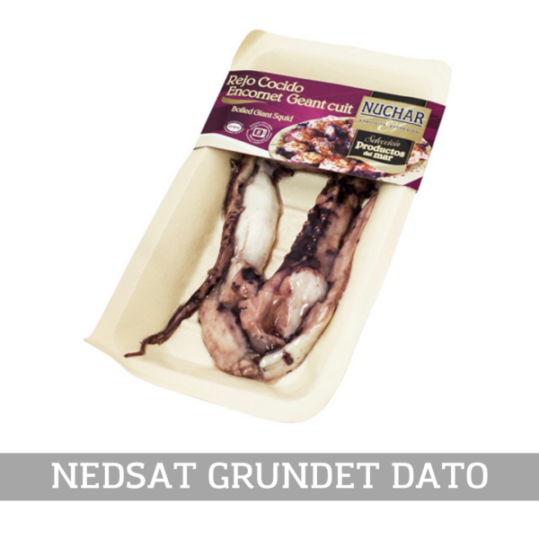 Forkogte Blæksprutte 150g (tilbud)