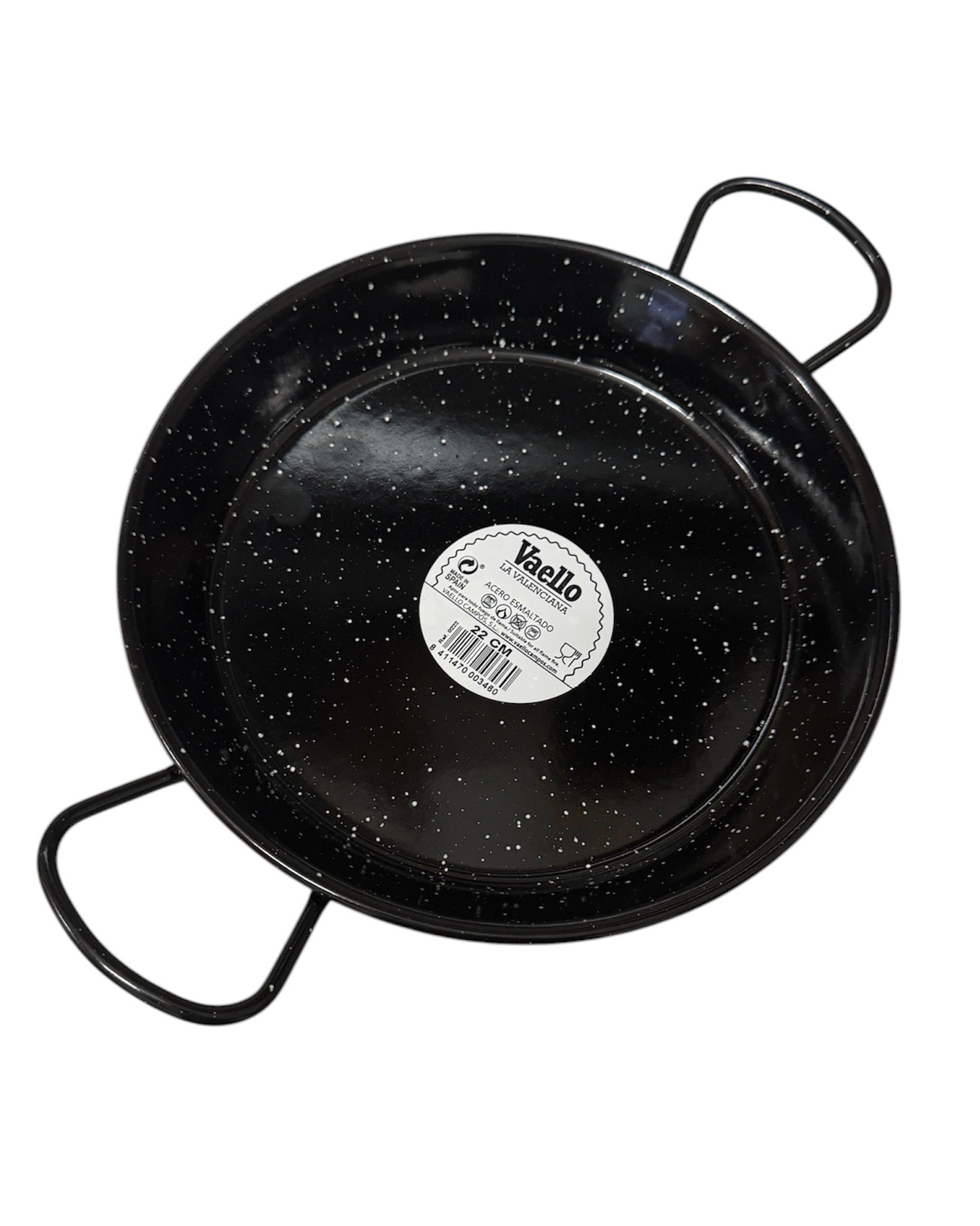 Emaljeret Paellapande Vaello 22 cm