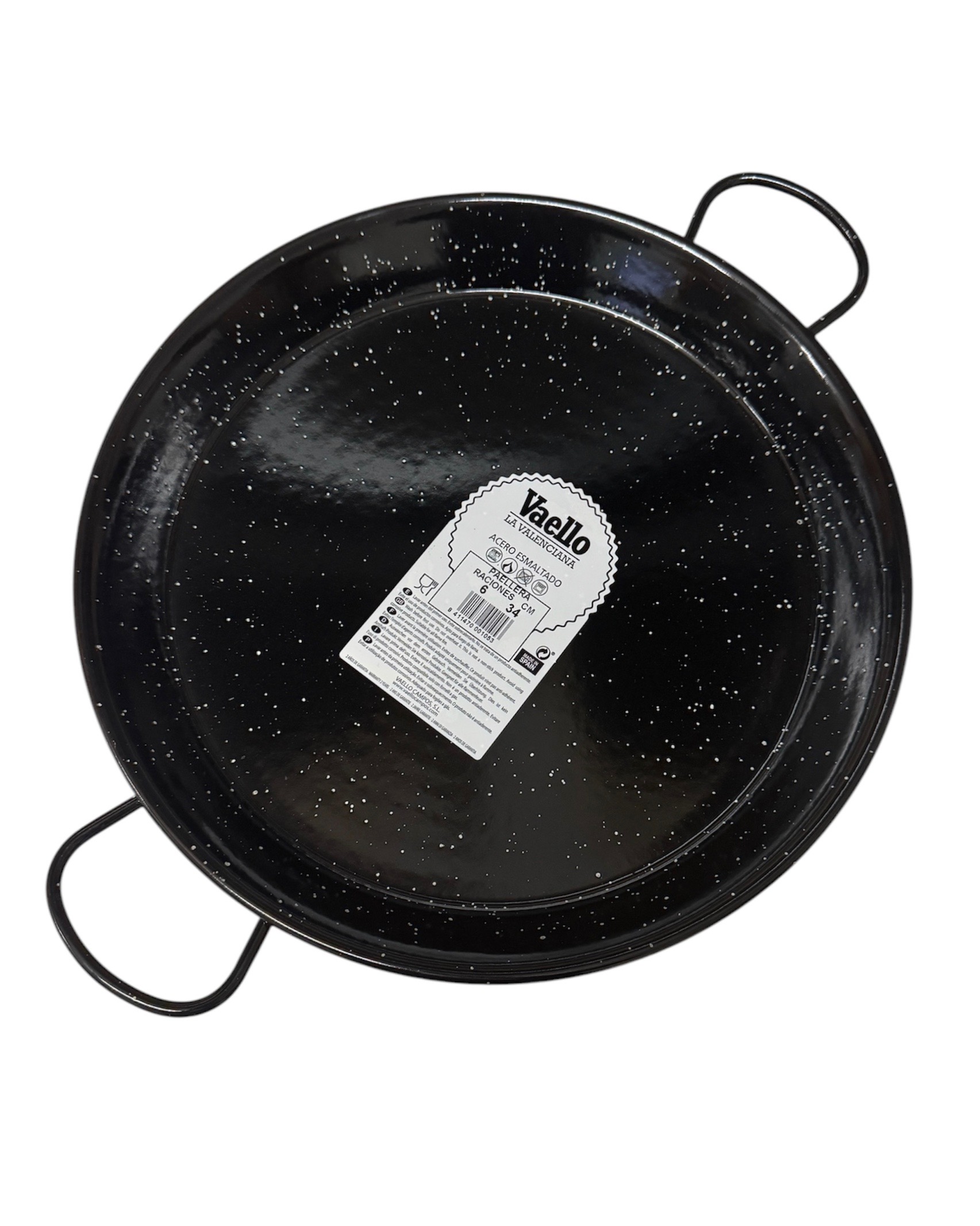 Emaljeret Paellapande Vaello 34 cm