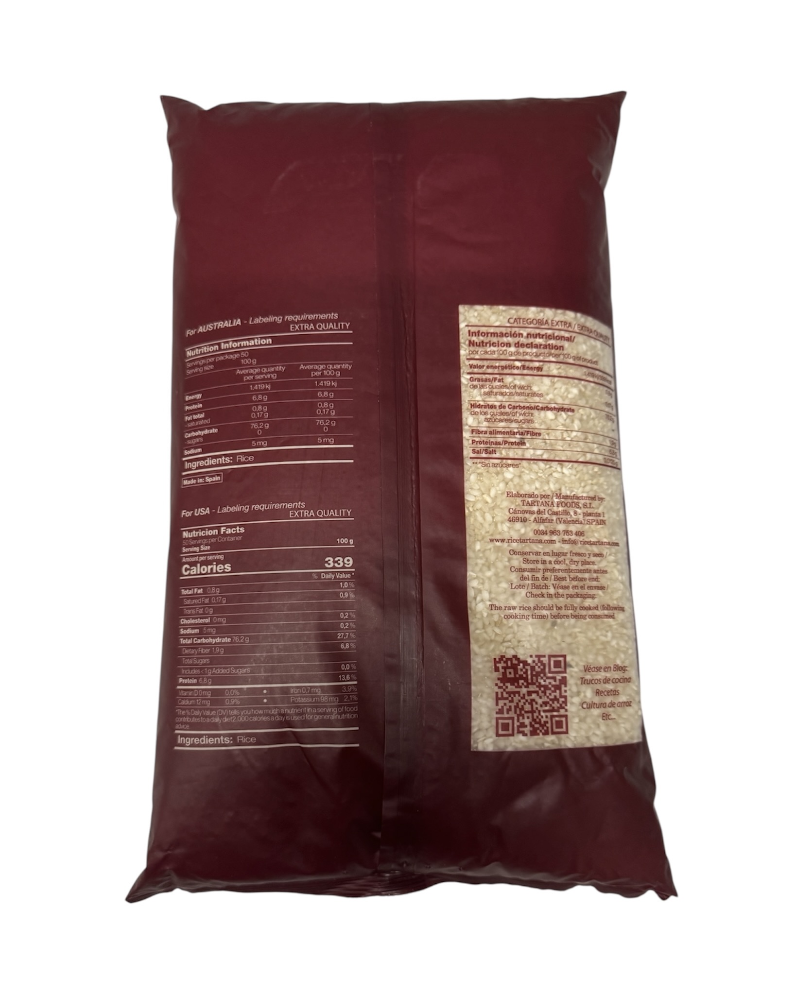 Paella Ris Albufera 5 kg - Billede 2