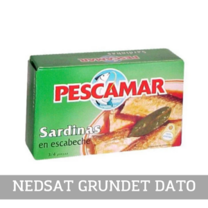 Sardiner I Escabeche Pescamar (tilbud)