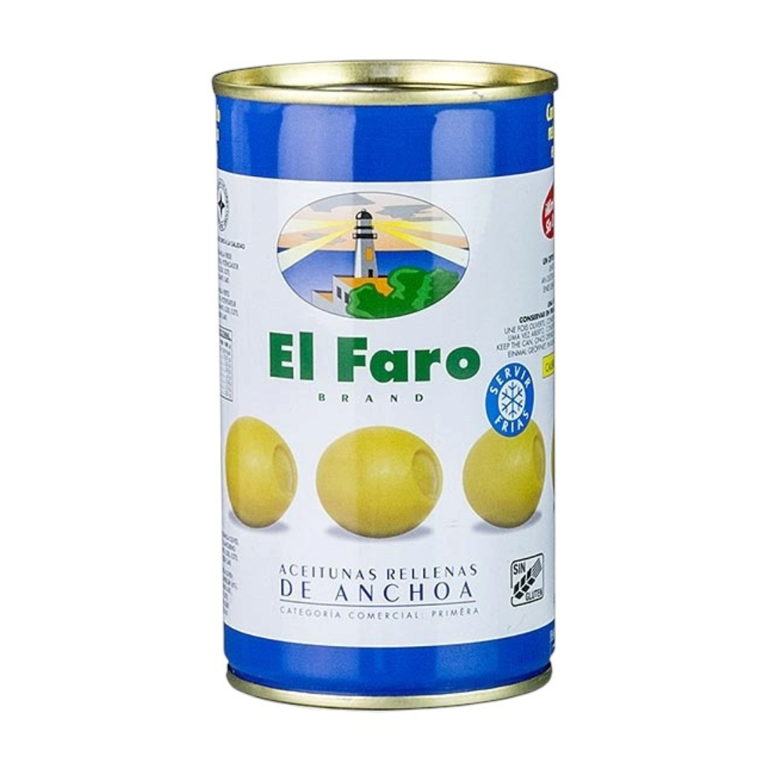 Fyldte Oliven med Ansjoser El Faro