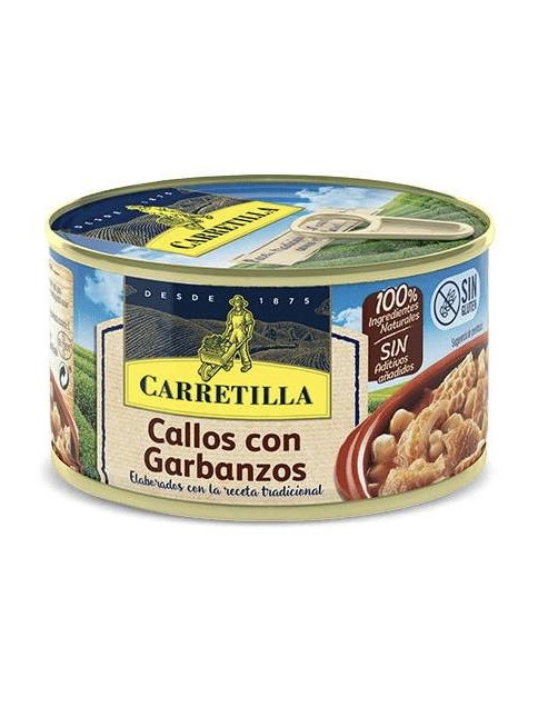 Callos con garbanzos Carretilla