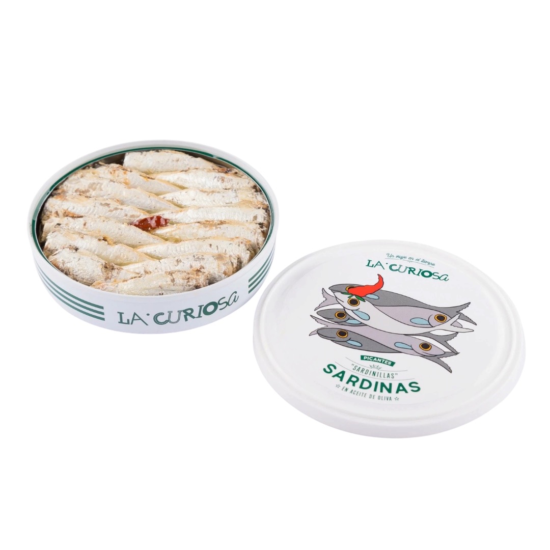 Sardinillas med Chilipeber La Curiosa - Billede 2