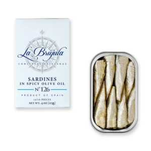 Sardinillas i krydret Olivenolie La Brújula